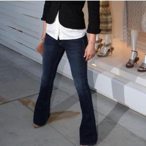 Paige Lou Lou Flare Mid Rise Flare Jeans